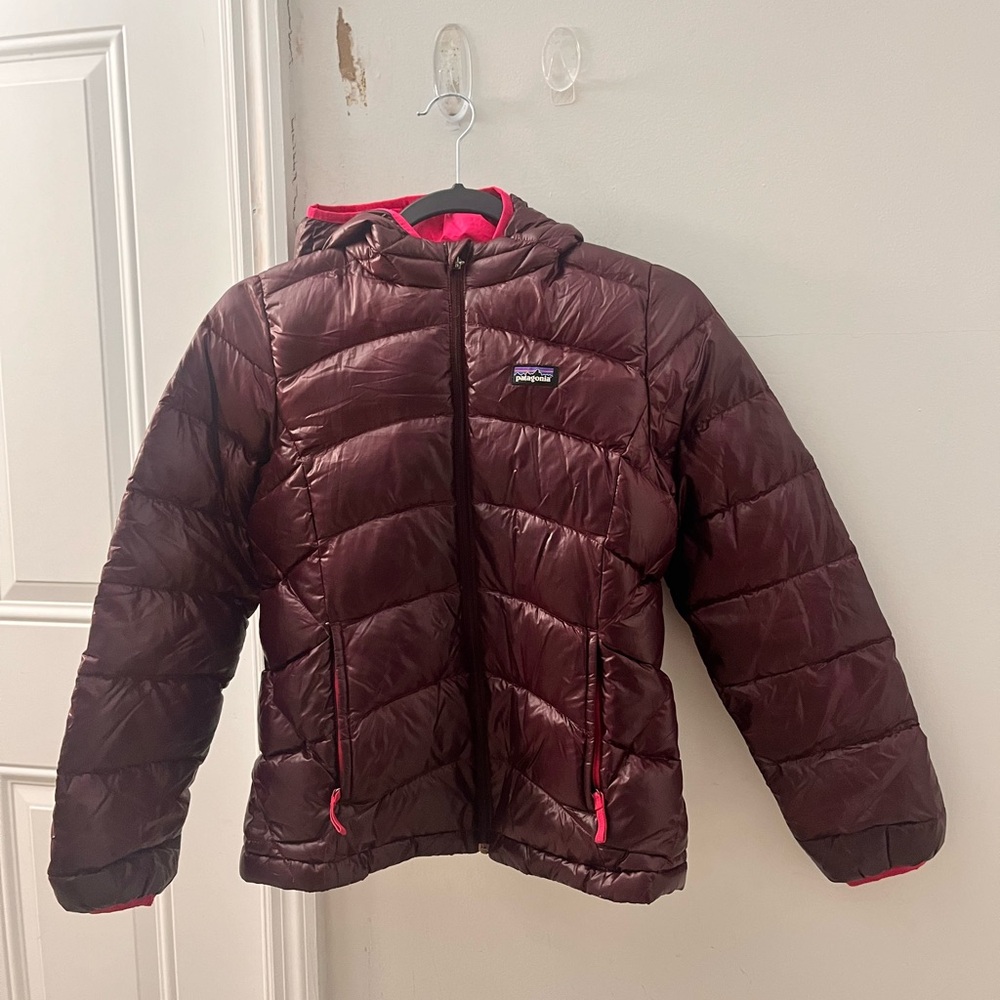 Patagonia Girls Puffer Hooded Jacket